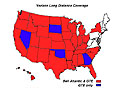 Long Distance Map