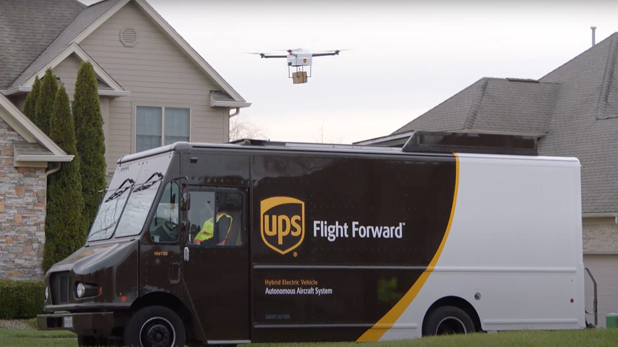 Verizon, UPS and Skyward announce delivery of connected drones at CES 2021