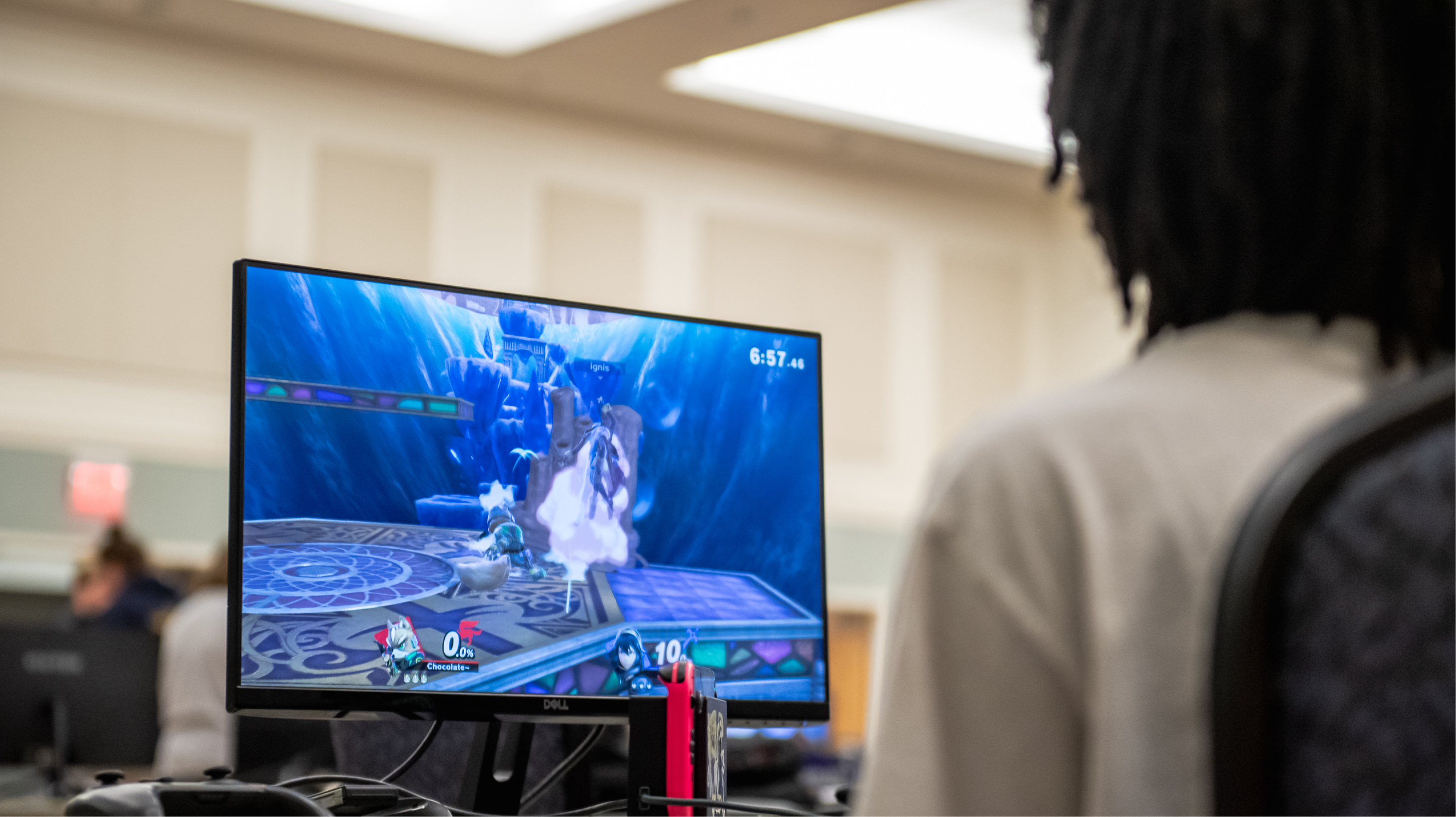 Participating In A Gaming Tournament At UNC-W. | Degree In Esports