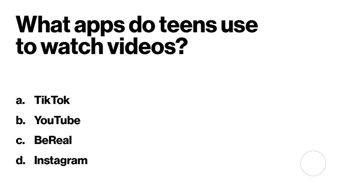 What Apps Do Teens Use To Watch Videos? | Video Content