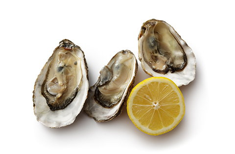 Oyster and lemon image